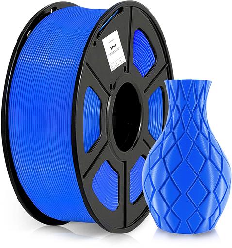 Пластик для принтера 3D Cactus CS-3D-TPU-0.8KG-BLUE TPU d1.77мм 0.8кг 1цв. фото 1