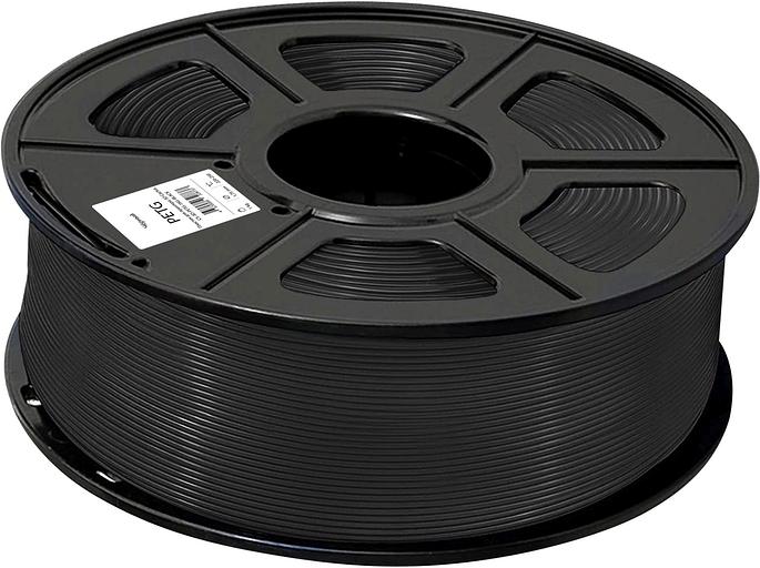 Пластик для принтера 3D Cactus CS-3D-PETG-1KG-BLACK PETG d1.75мм 1кг 1цв. фото 2