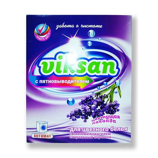Виксан стиральный порошок виксан автомат с пятновыводителем для цветного белья цветущая лаванда 400г фото 1