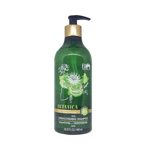 Bio world шампунь-укрепление имбирь-красный женьшень 490мл фото 1