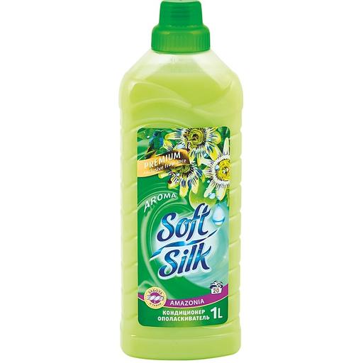 Ромакс soft silk premium ополаскиватель для тканей amazonia 1л фото 1