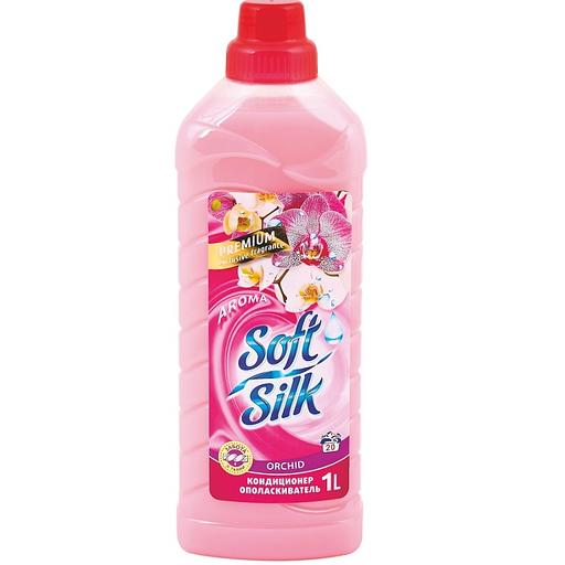 Ромакс soft silk premium ополаскиватель для тканей orchid 1л фото 1