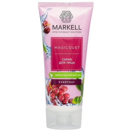 Markell скраб для лица виноград и белый чай, 100 мл фото 1