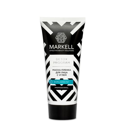 Markell маска-пленка для лица с углем 100мл фото 1