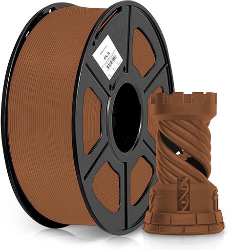 Пластик для принтера 3D Cactus CS-3D-PLA-1KG-COFFEE PLA d1.75мм 1кг 1цв. фото 1