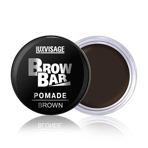 Lux visage brow bar стойкая матовая помада для бровей 03 brown фото 1