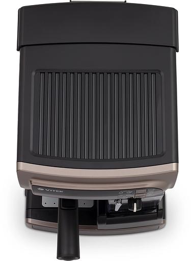Кофеварка рожковая Vitek VT-1517 1238Вт коричневый фото 4