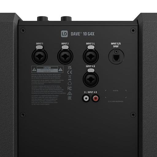 Компактный активный комплект PA-системы LD Systems DAVE 10 G4X фото 8