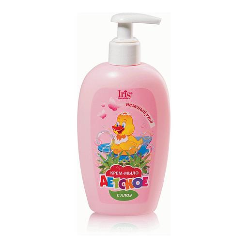 Iris cosmetic детская крем-мыло детское алоэ 250мл фл/дозатор фото 1
