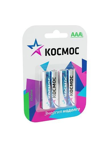 Элемент питания алкалиновый LR LR03 BP-4 (блист.4шт) Космос KOCLR034BL_classic фото 1