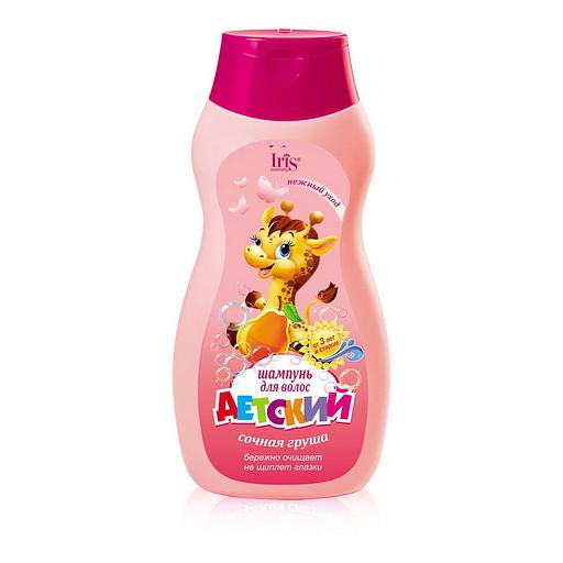 Iris cosmetic детский 3+ шампунь детский сочная груша 300мл фл фото 1