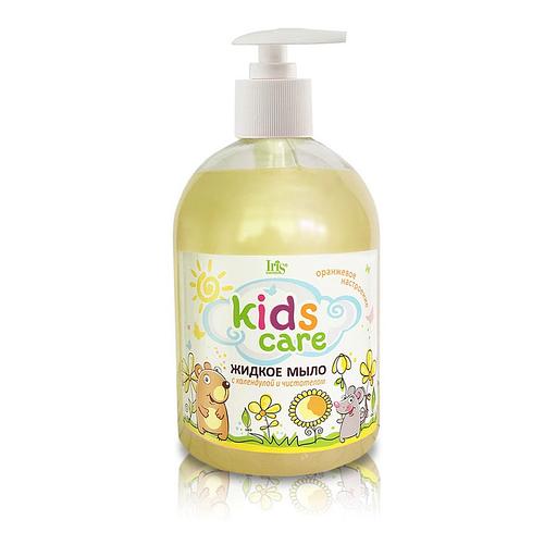 Iris cosmetic kids care детское жидкое мыло календула+чистотел 500мл фл/дозатор фото 1