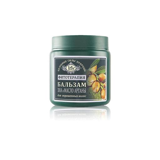 Iris cosmetic фитотерапия бальзам для волос хна+масло арганы 500мл фото 1