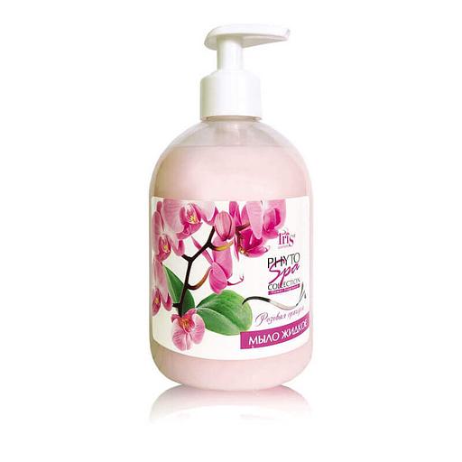 Iris cosmetic phyto spa collection flower fragrance мыло жидкое розовая орхидея 500мл фл/дозатор фото 1