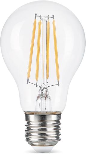 Лампа светодиодная Gauss Filament 102902212 12Вт цок.:E27 груша 185B св.свеч.бел.нейт. грушевидная (упак.:10шт) фото 2