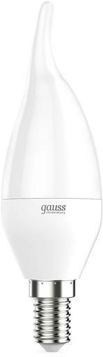Лампа светодиодная Gauss Elementary 6Вт цок.:E14 свеча 220B св.свеч.бел.теп. (упак.:10шт) (34116) фото 2