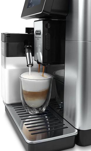 Кофемашина Delonghi ECAM610.55.SB 1450Вт черный/серебристый фото 4