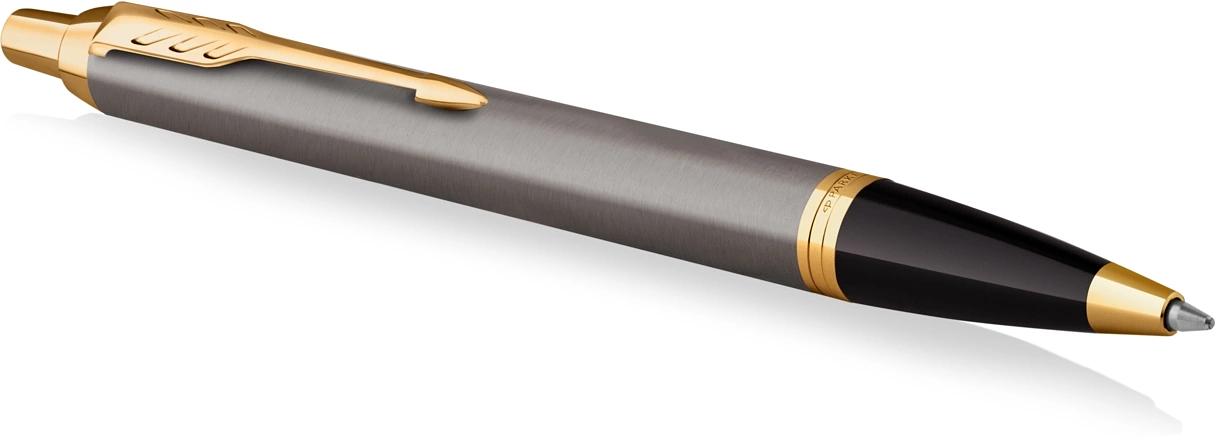 Ручка шариков. Parker IM Premium Grey Core GT (2214613) M син. черн. подар.кор. фото 3