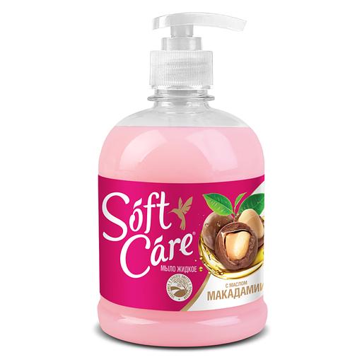 Ромакс мыло жидкое soft care с маслом макадамии 500 г фото 1