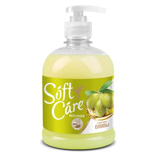 Ромакс мыло жидкое soft care с оливковым маслом 500 г фото 1