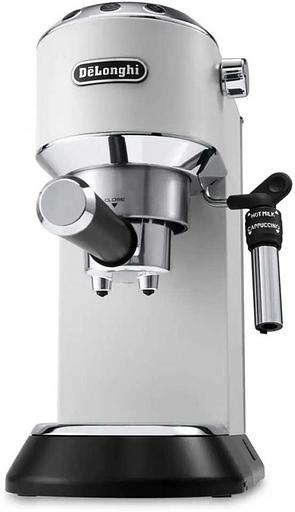 Кофеварка рожковая Delonghi EC685.W 1350Вт белый фото 2