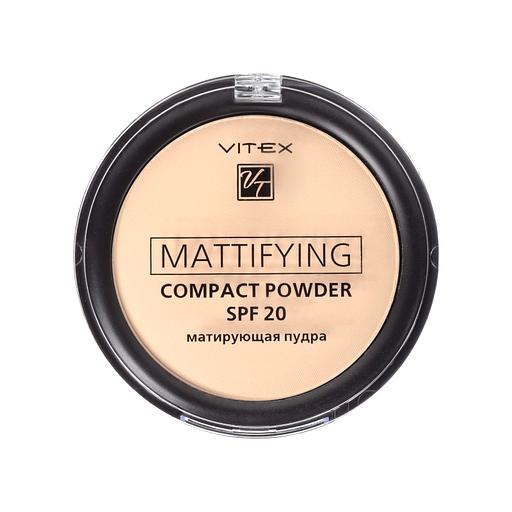 Витэкс mattifying compac матирующая компактная пудра для лица , тон 03 фото 1