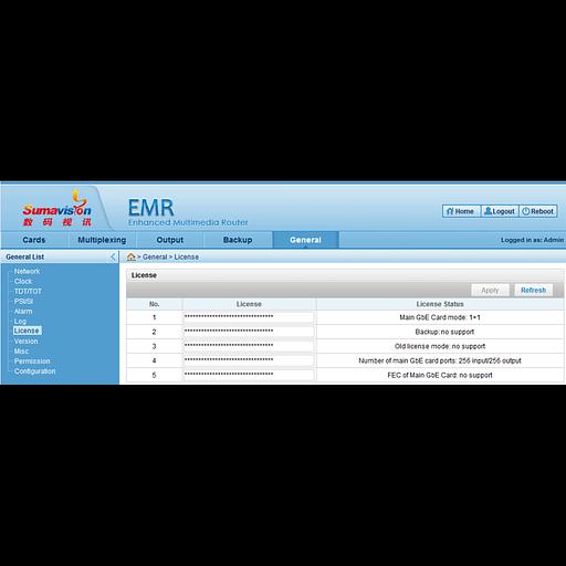Дополнительная лицензия на на открытие второго порта (2+2) для шасси EMR 3.0 фото 1