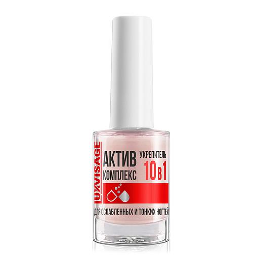 Lux visage укрепитель актив комплекс 10 в 1 для ослабленных и тонких ногтей 9 г фото 1