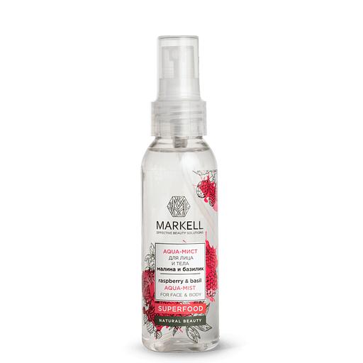 Markell маркелл superfood для лица и тела малина-базилик 100мл фото 1