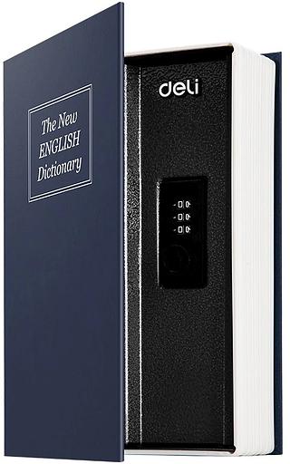 Сейф-книга Deli ET647 ключевой фото 1
