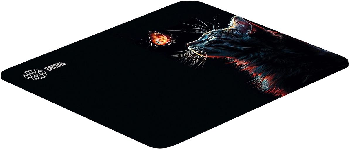 Коврик для мыши Cactus Night Cat 220x180x2мм (CS-MP-P12XS) фото 2