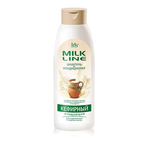 Iris cosmetic шампунь-кондиционер кефирный очищающий 500 мл фото 1