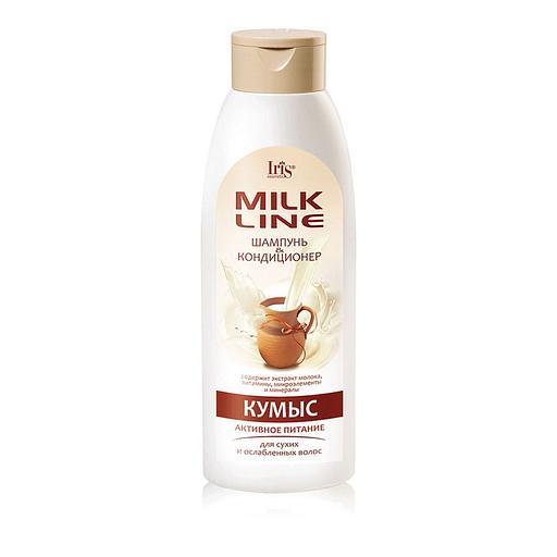 Iris cosmetic шампунь-кондиционер кумыс укрепляющий 500 мл фото 1