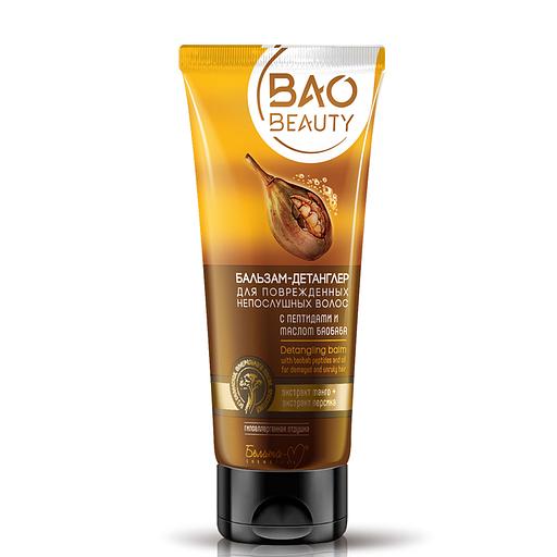 Белита-м бальзам-детанглер для повреж непосл волос с пептидами и маслом баобаба 200 г фото 1