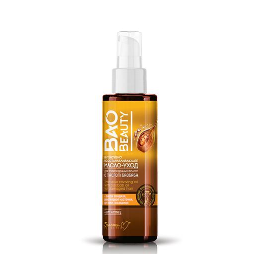 Белита-м интенсивно восстанавливающее масло-уход для поврежденных волос с маслом баобаба 120г фото 1