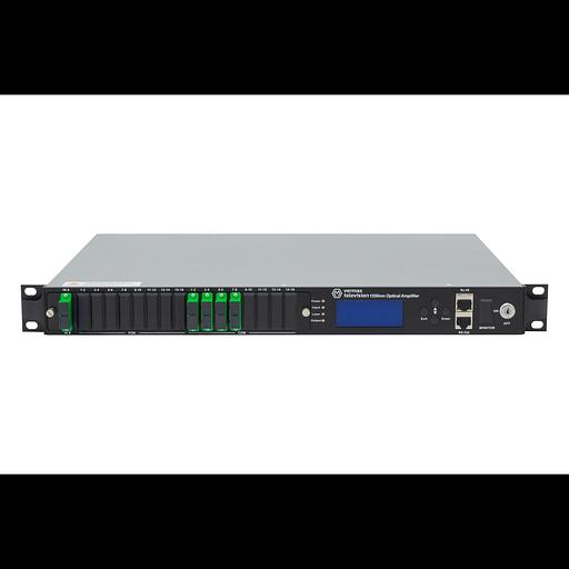 Оптический усилитель VERMAX для сетей КТВ, 2 входа, 8*24dBm выход, RT1, 1U фото 1