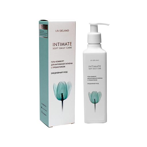 Liv delano ежедневный уход гель-комфорт для интимной гигиены с пребиотиком 230 мл фото 1