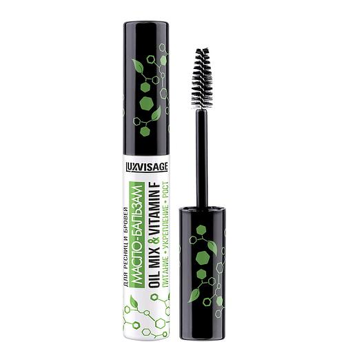 Lux visage oil mix & vitamin f масло-бальзам для ресниц и бровей фото 1