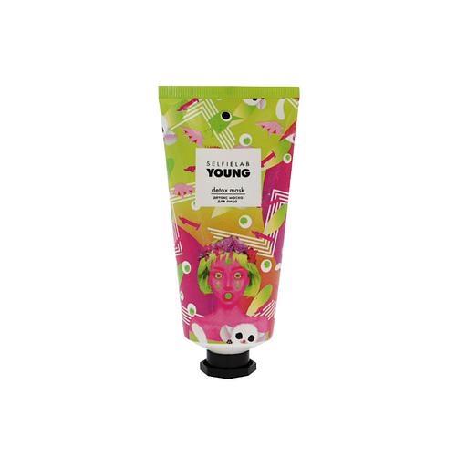 Selfielab детокс маска для лица на основе розовой глины, с экстрактомактомакт винграда и зелен чая, 50 мл. фото 1