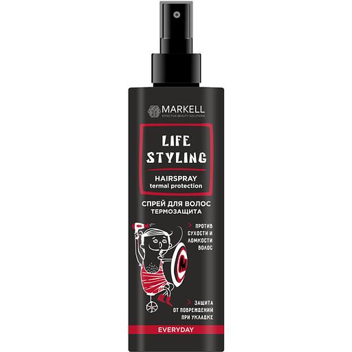 Markell professional cпрей для волос термозащита 195 мл фото 1