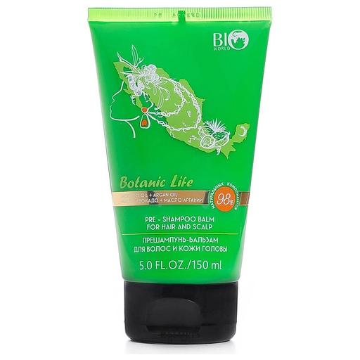 Bio world botanica прешампунь-бальзам для волос и кожи головы 150 мл фото 1