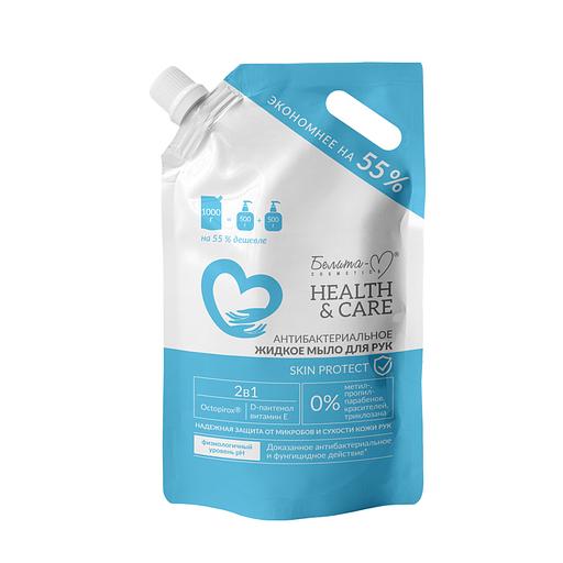 Белита-м антибактериальное жидкое мыло для рук skin protect серии health & care 1000 г фото 1