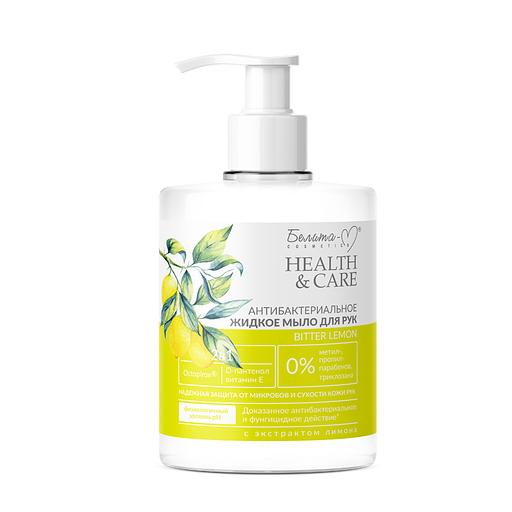 Белита-м антибактериальное жидкое мыло для рук bitter lemon серии health & care 500 г фото 1