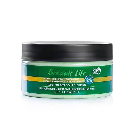 Bio world botanica скраб для глубокого очищения кожи головы, 200 мл фото 1