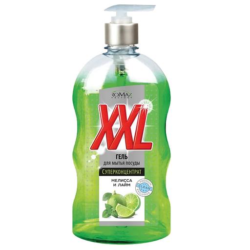 Ромакс гель для мытья посуды xxl мелисса и лайм 650г фото 1