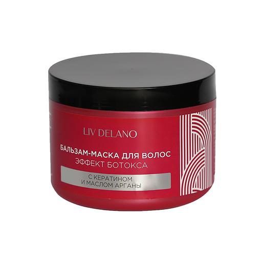 Liv delano love my hair бальз- маска для волос эффект ботокса с кератином и маслом арганы 500 мл фото 1