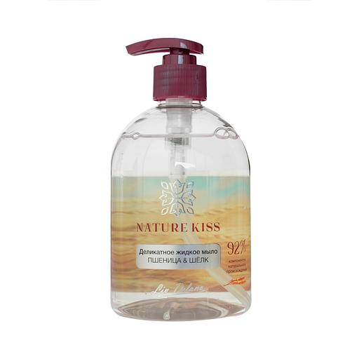 Liv delano nature kiss деликатное жидкое мыло пшеница & шёлк 480 мл фото 1