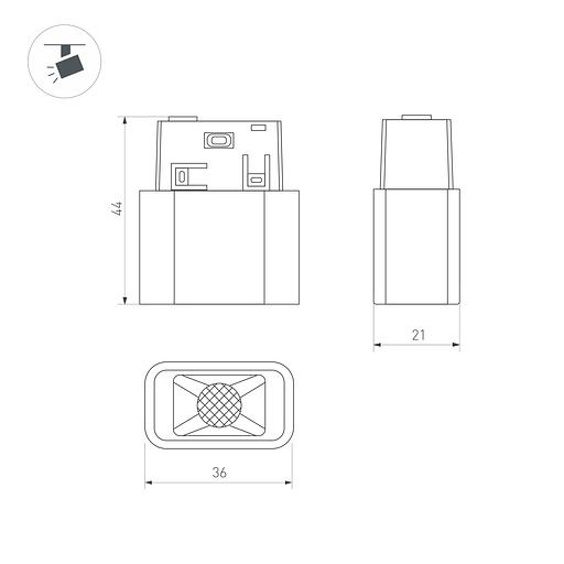 Блок питания ARS-150-24 (24V, 6.25A, 150W) (ARL, IP20 Сетка, 2 года) фото 5