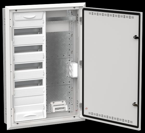 TITAN 5 Корпус комбинированный ЩРв-60 (2х60) белый IEK фото 1