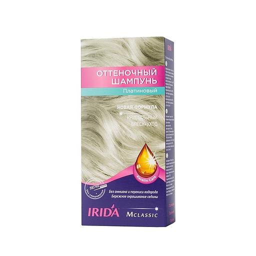 Ирида шампунь оттеночный платиновый 3*25мл фото 1